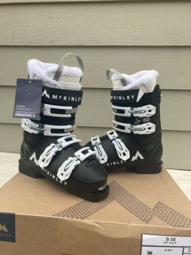 McKINLEY S50 Womens Ski Boot - FLEECE LINER - ALL SIZES - Manufactured by Alpina