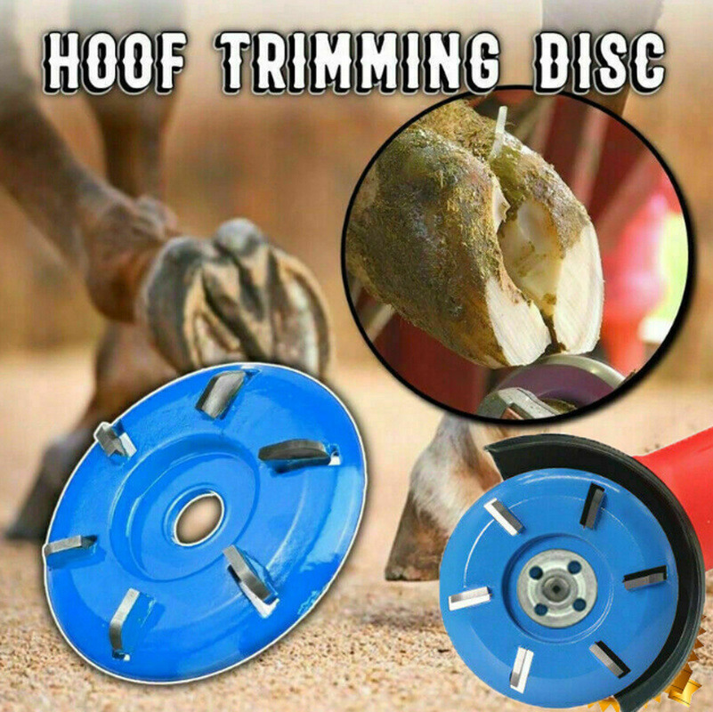 Hoof Trimmer Electric Horse Hoof Trimming Cutter Disc Kit Hoof Repair Tool Set