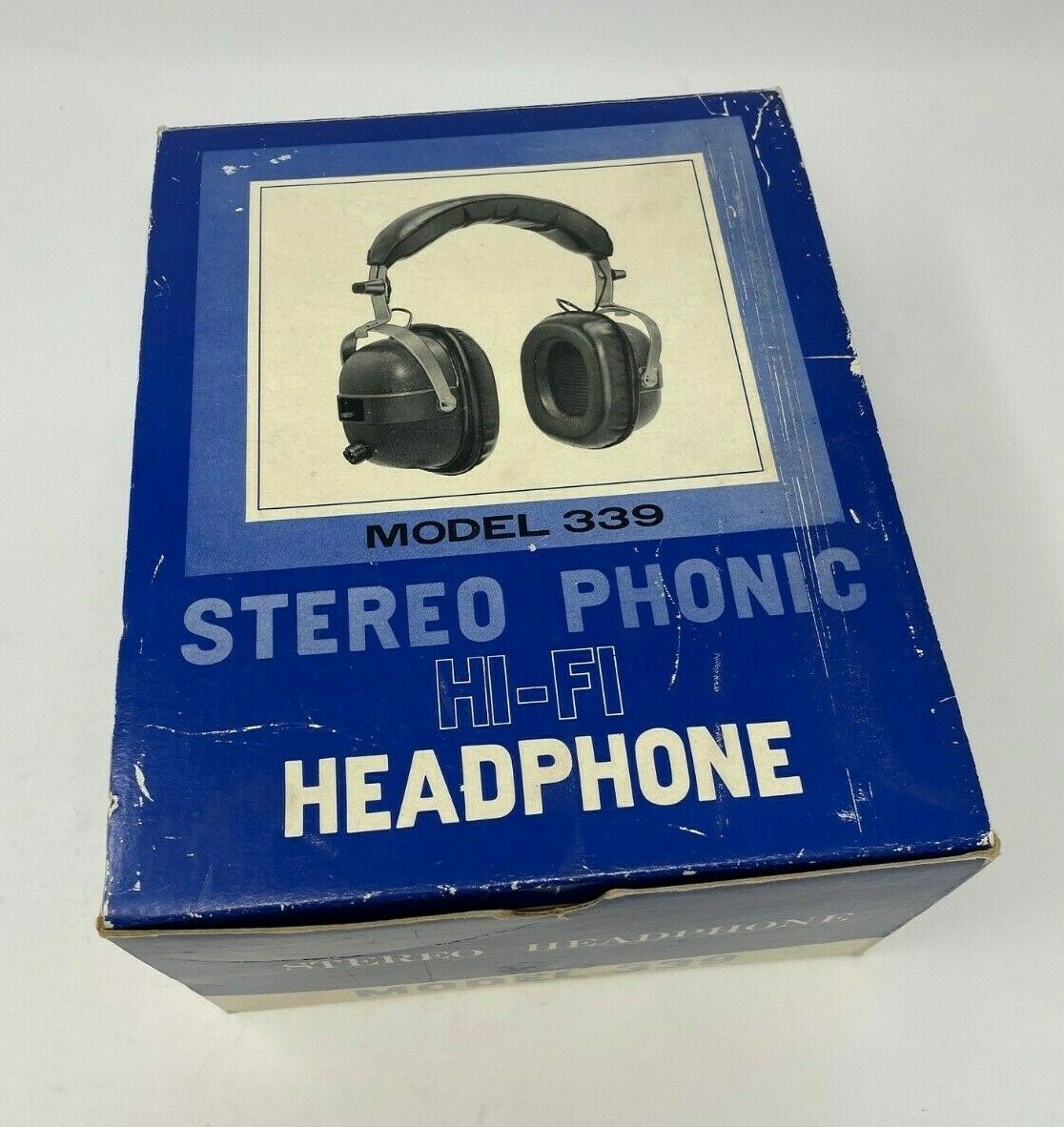 Vintage Sound Design SD Model 339 Stereo Phonic Hi-Hi Headphones Brown