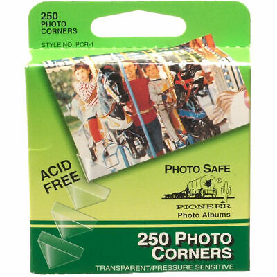 New Pioneer Photo Corners Self Adhesive, 250 Package Clear Photo Corners