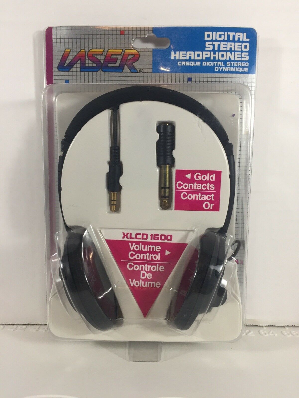 Vintage Swire Magnetics Laser Digital Stero Headphones Xl1600 NOS 1991 XLCD 1600