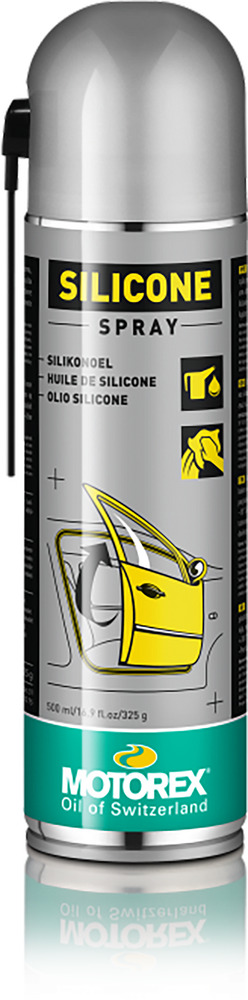 MOTOREX SILICONE Multi-Use High Gloss Lube Protectant Finishing Spray 500ml