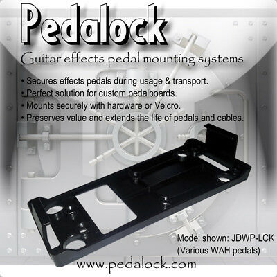 Pedalock - Wah Pedal Mounting Bracket -  Dunlop / Vox    Model: Jdwp-lck