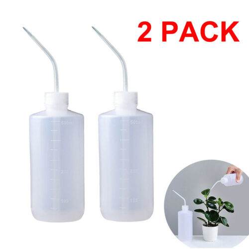 2x Watering Cans Bottle 500ml With Leak-proof O-ring For Indoor Plants Succulent