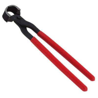 14 Inches Standard Horse Shoe Nail Puller With Red Covered Handle Hilason U-4207