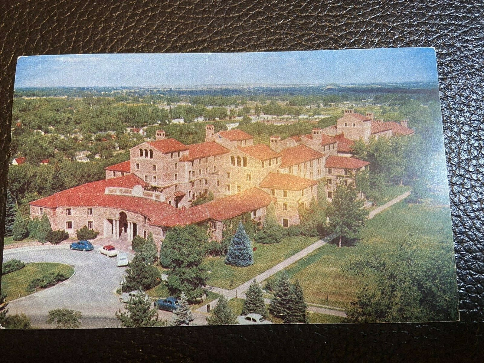 1956 Vintage Postcard Sewall Residence University Colorado Boulder Vtg Co