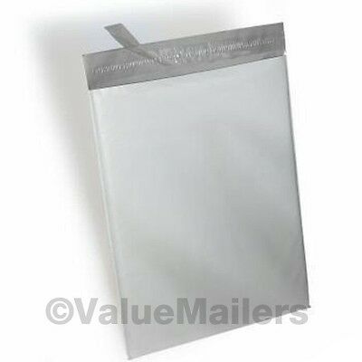 100 10x13 White Poly Mailers Envelopes Shipping Bags 2.5 Mil Thick 10 X 13